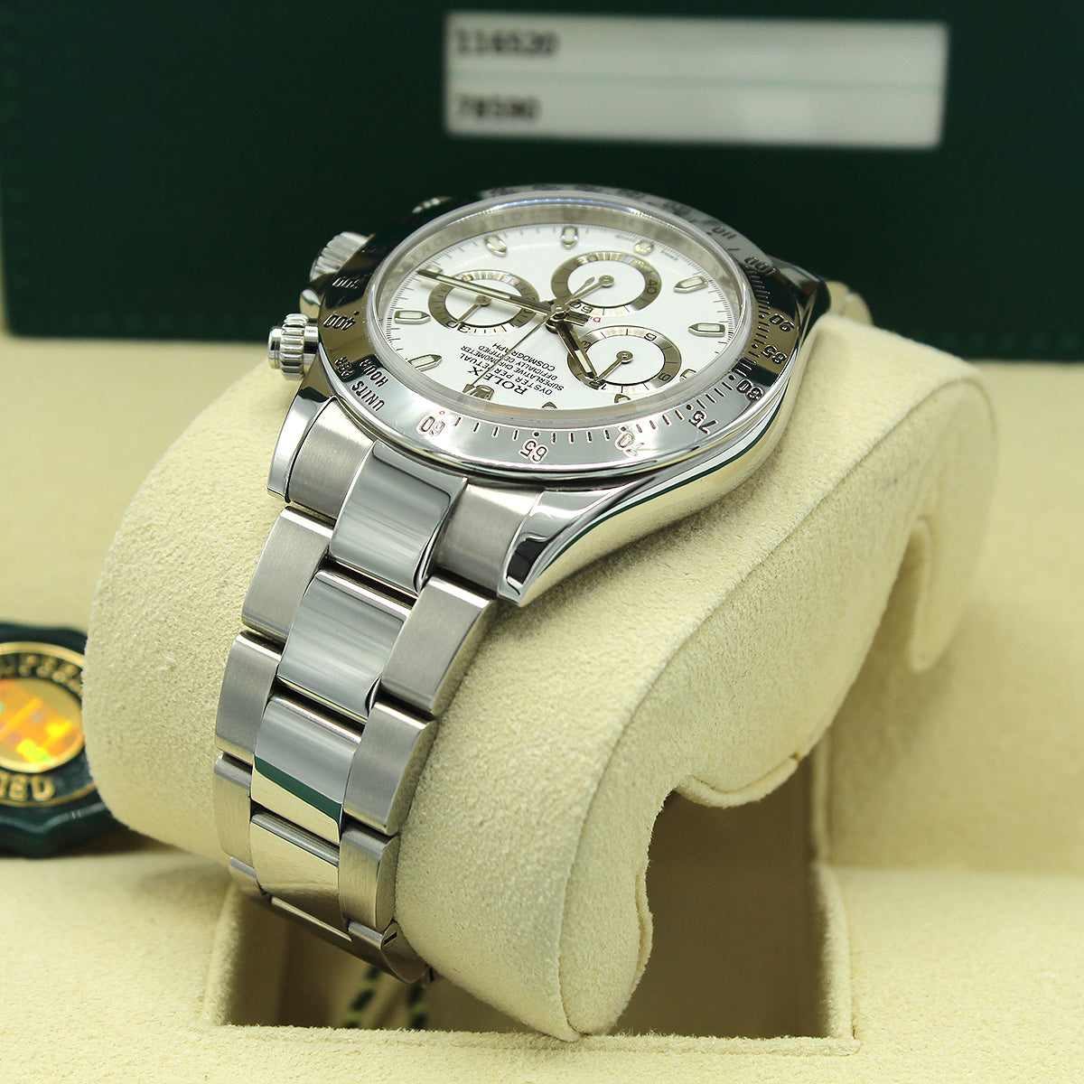 Cosmograph Daytona 116520 (White APH Chromalight Dial)