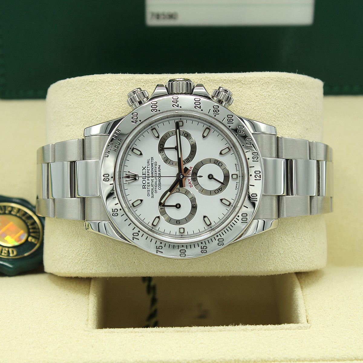 Cosmograph Daytona 116520 (White APH Chromalight Dial)