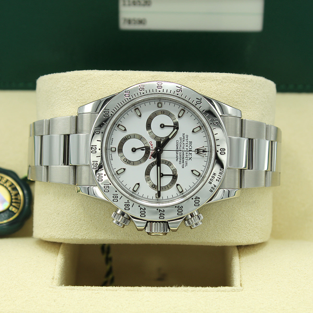 Cosmograph Daytona 116520 (White APH Chromalight Dial)