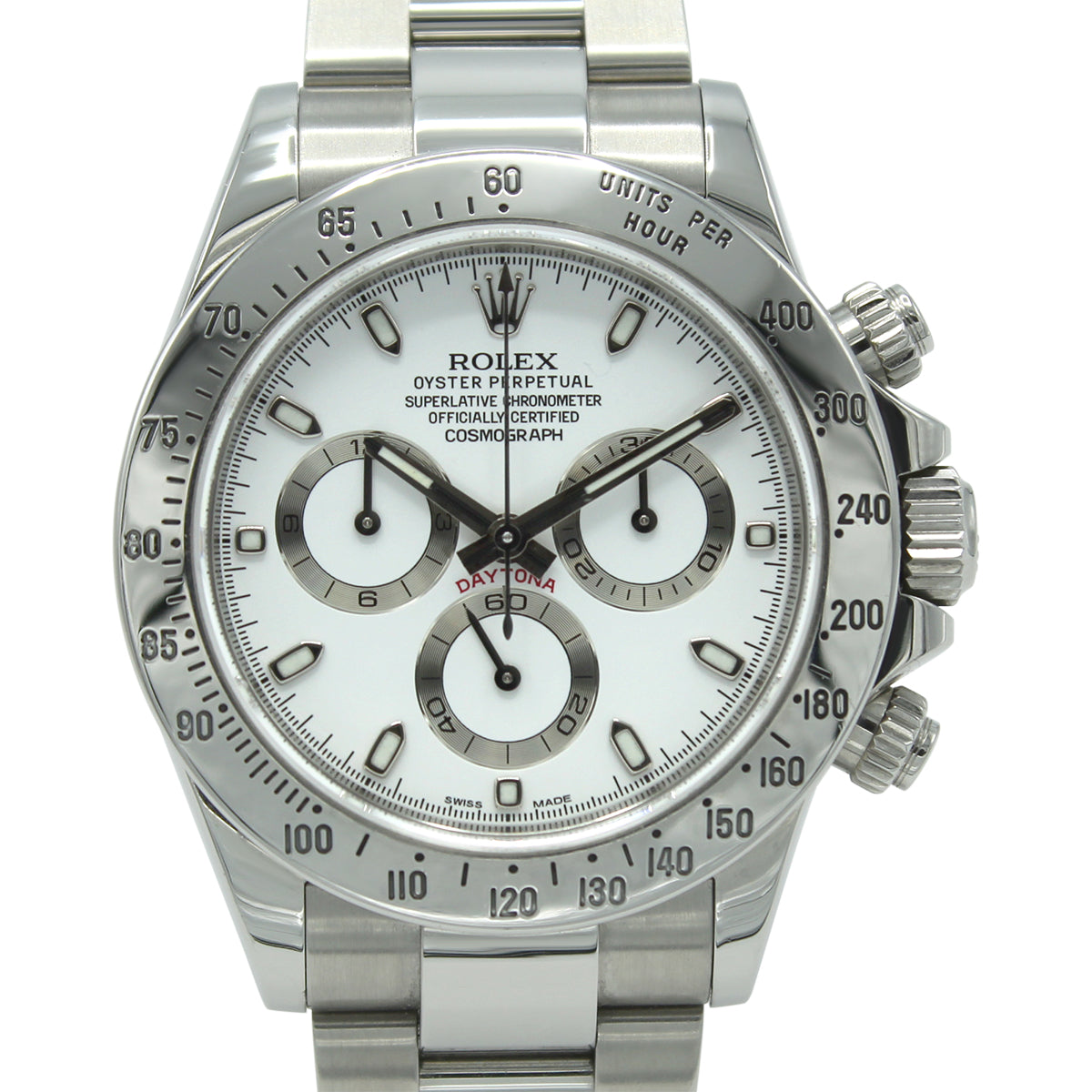 Cosmograph Daytona 116520 (White APH Chromalight Dial)