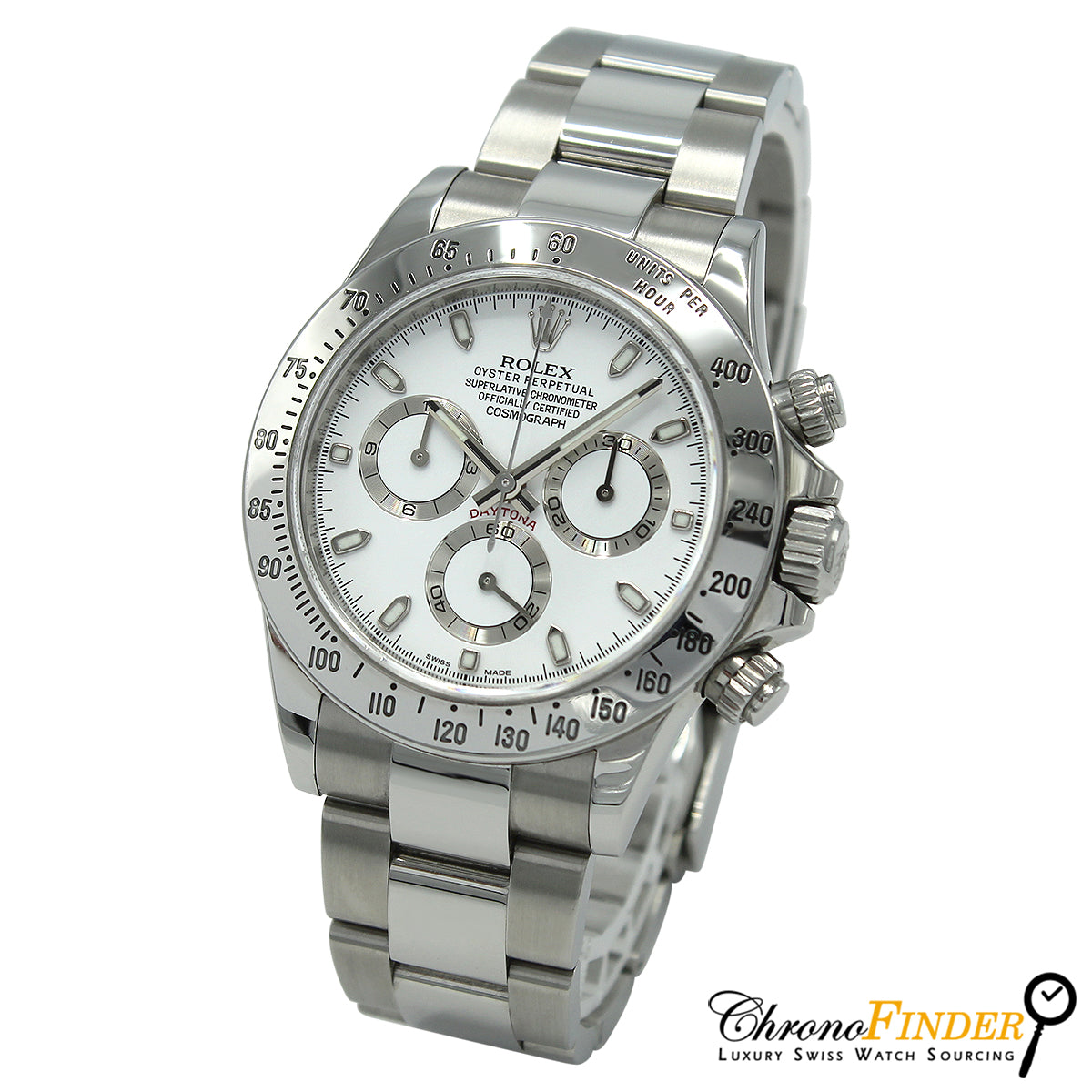 Cosmograph Daytona 116520 (White APH Chromalight Dial)