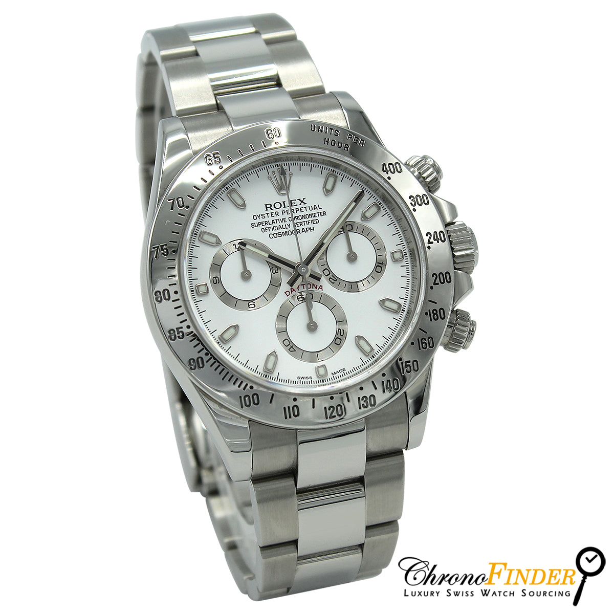 Cosmograph Daytona 116520 (White APH Chromalight Dial)