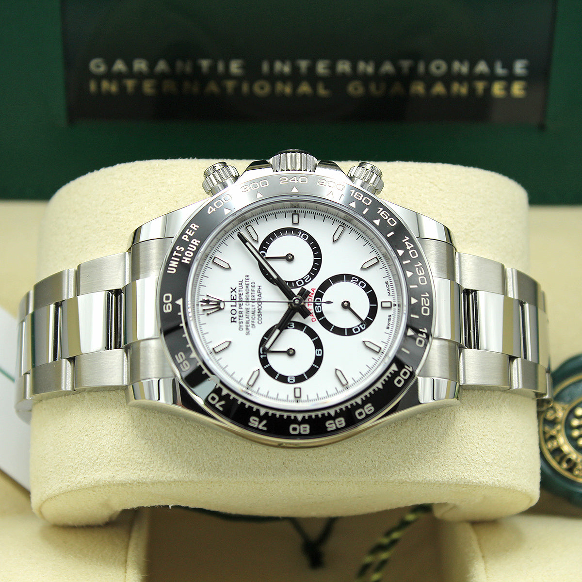 Cosmograph Daytona 126500LN (White Dial)