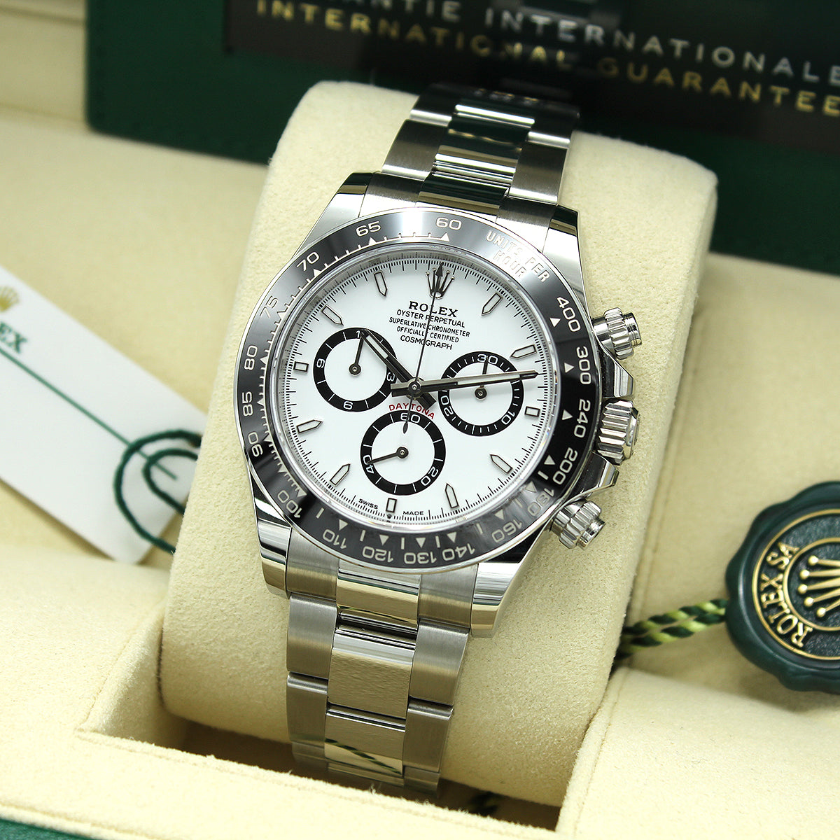 Cosmograph Daytona 126500LN (White Dial)