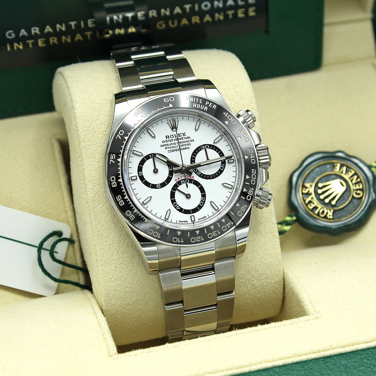 Cosmograph Daytona 126500LN (White Dial)