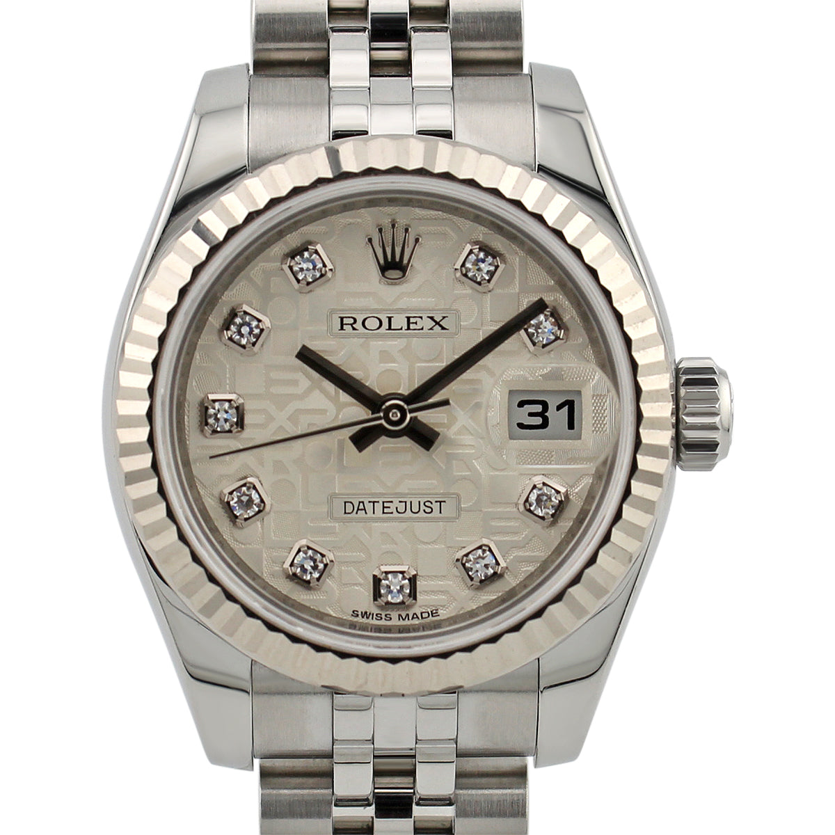 Lady Datejust 26mm 179174 (Silver Jubilee Diamond Dial)