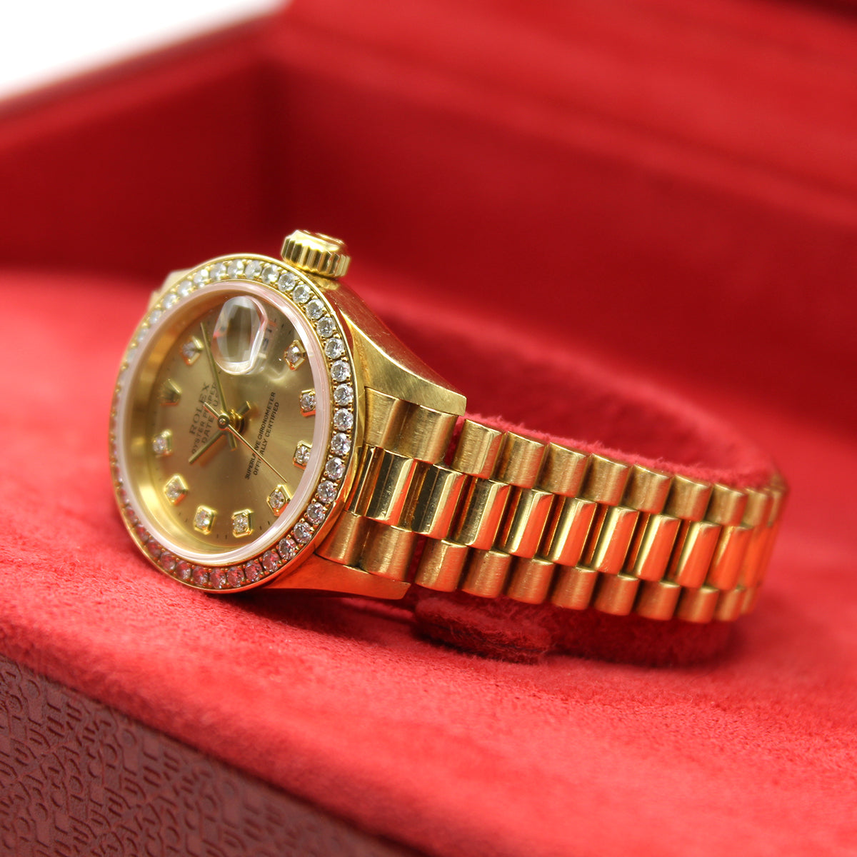 Lady Datejust 26mm 69138 (Champagne Diamond Dial)