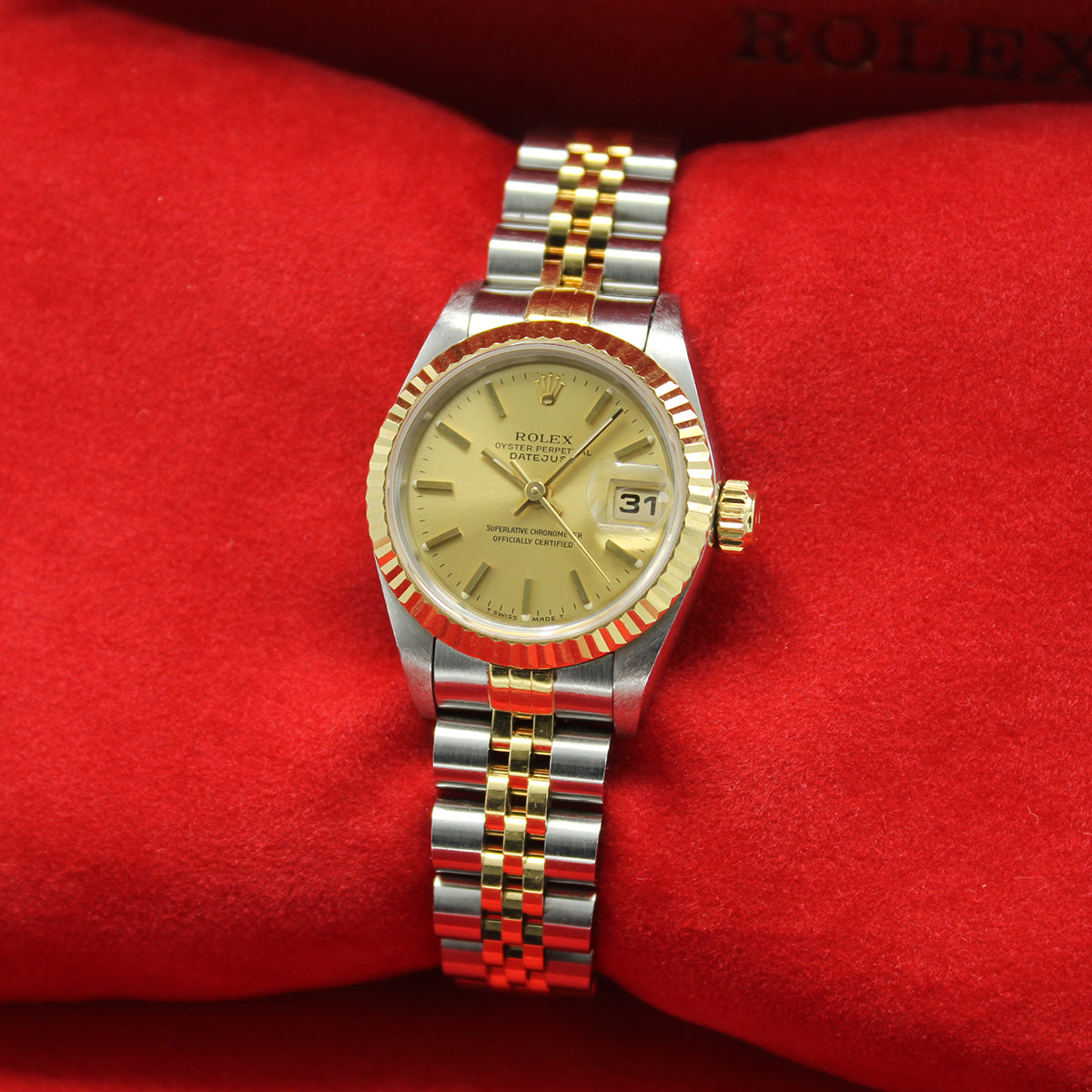 Lady Datejust 26mm 69173 (Champagne Baton Dial)