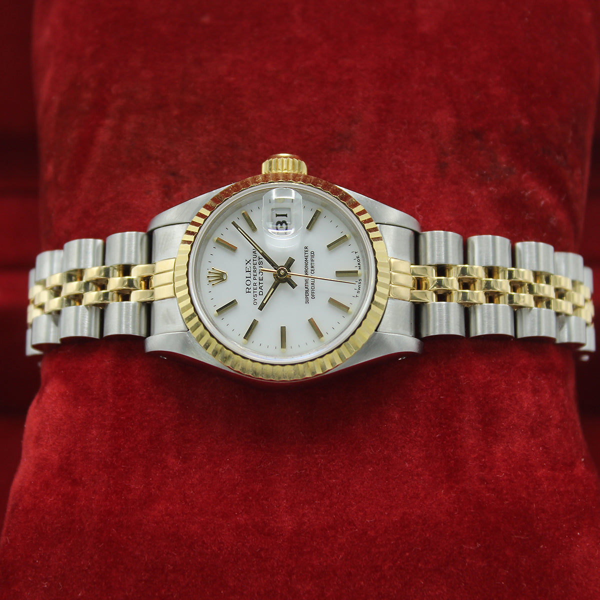 Lady Datejust 26mm 69173 (White Baton Dial)