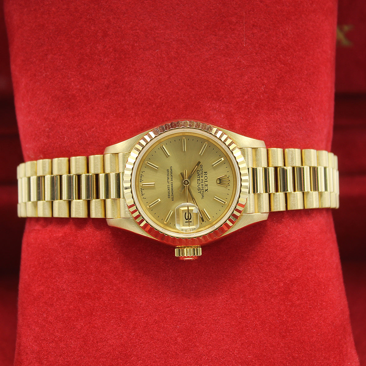 Lady Datejust 26mm 69178 (Champagne Diamond Dial)