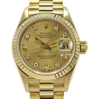 Lady Datejust 26mm 69178 (Champagne Diamond Dial)