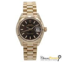 Lady-Datejust 28 279175 (Chocolate Baton Dial)