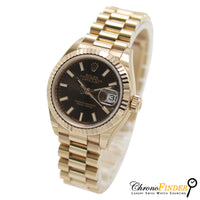 Lady-Datejust 28 279175 (Chocolate Baton Dial)