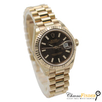 Lady-Datejust 28 279175 (Chocolate Baton Dial)