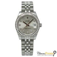 Datejust 31mm Midi 178384 (Silver Diamond Dial)