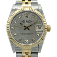 Datejust 31 68273 (Silver Jubilee Diamond Dial)