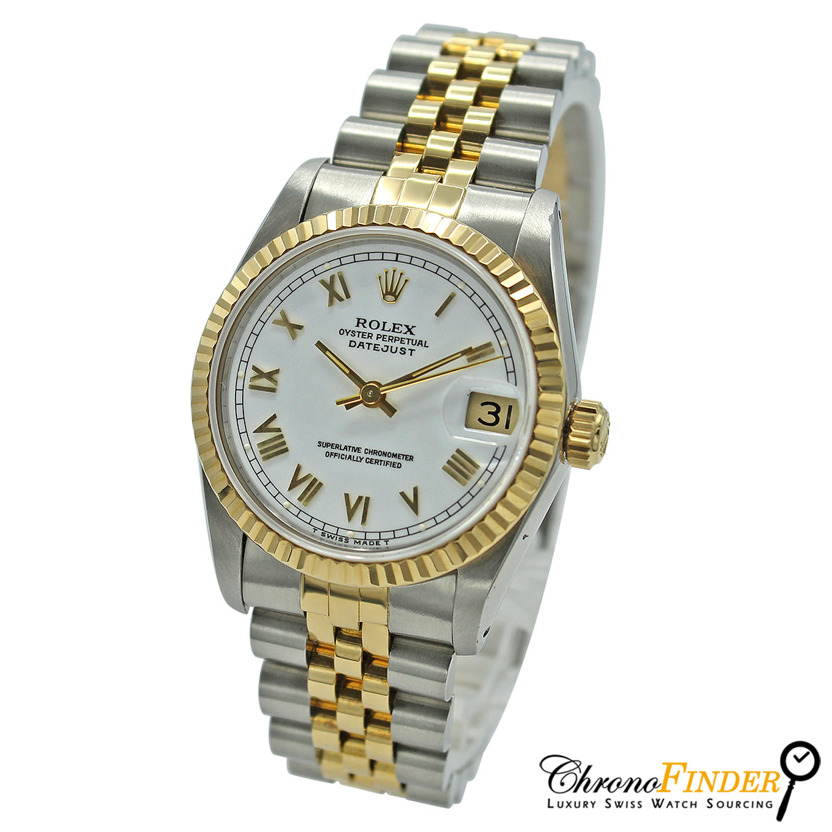 Datejust 31 68273 (White Roman Numeral Dial)