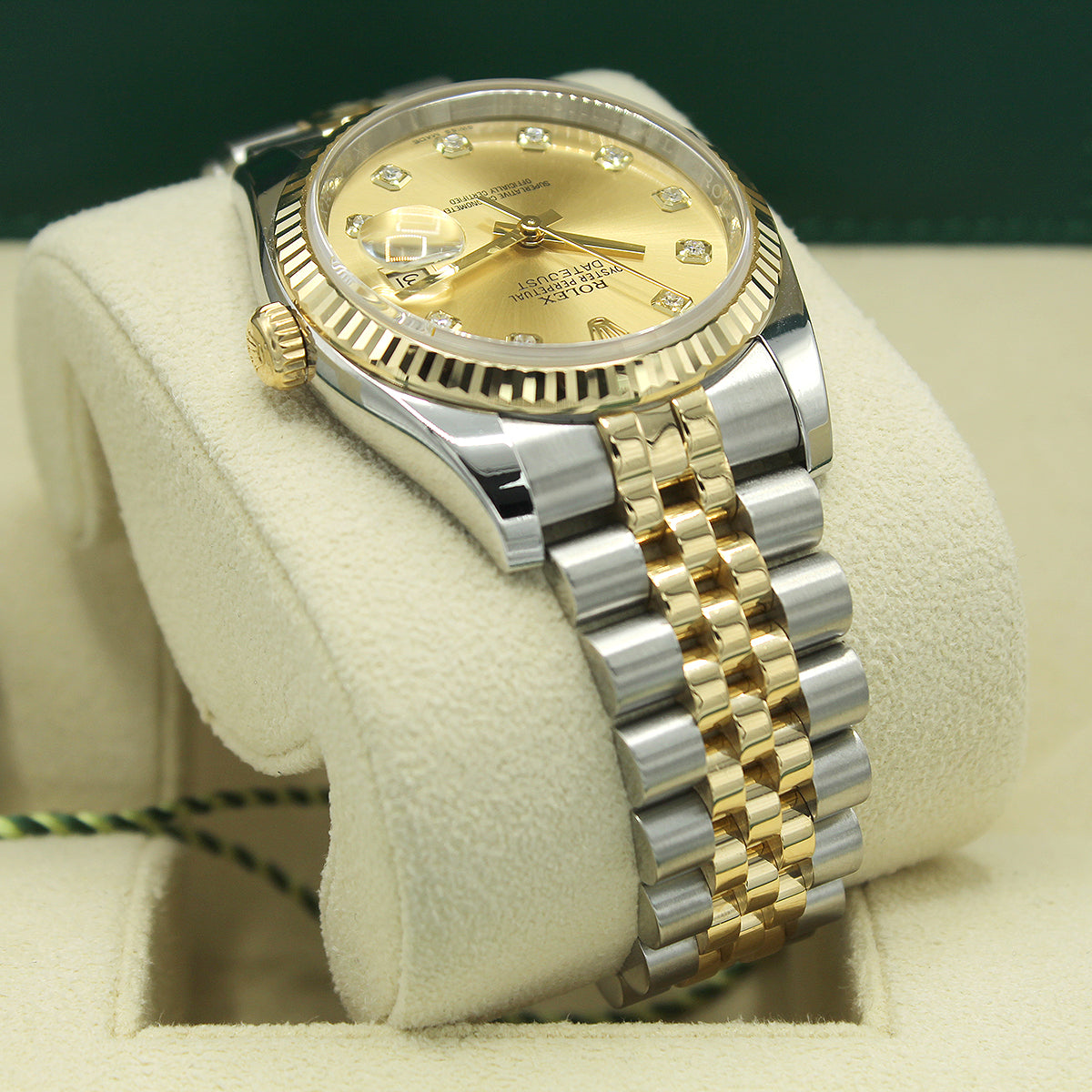 Datejust 36 116233 (Champagne Diamond Dial)