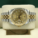 Datejust 36 116233 (Champagne Diamond Dial)