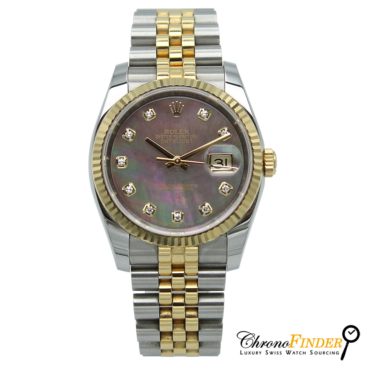 Datejust 36 116233 (Tahitian Mother of Pearl Diamond Dial)