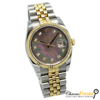 Datejust 36 116233 (Tahitian Mother of Pearl Diamond Dial)