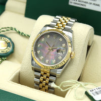 Datejust 36 116233 (Tahitian Mother of Pearl Diamond Dial)