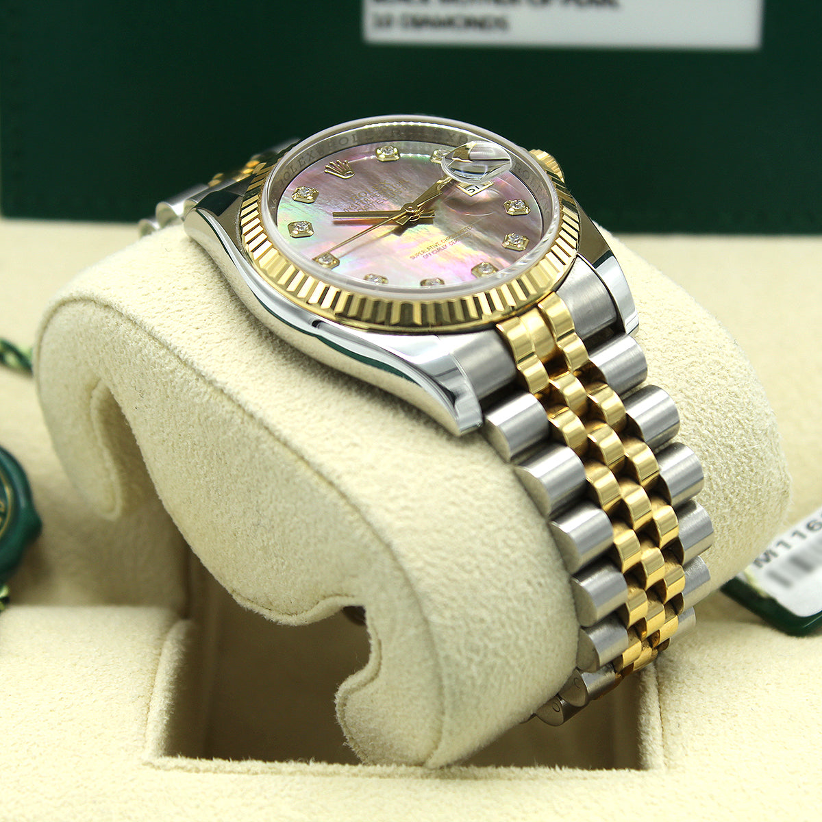 Datejust 36 116233 (Tahitian Mother of Pearl Diamond Dial)