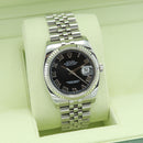 Datejust 36 116234 (Black Roman Numeral Dial)