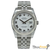 Datejust 36 116234 (White Roman Numeral Dial)