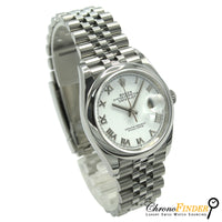 Datejust 36 126200 (White Roman Numeral Dial)