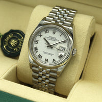 Datejust 36 126200 (White Roman Numeral Dial)