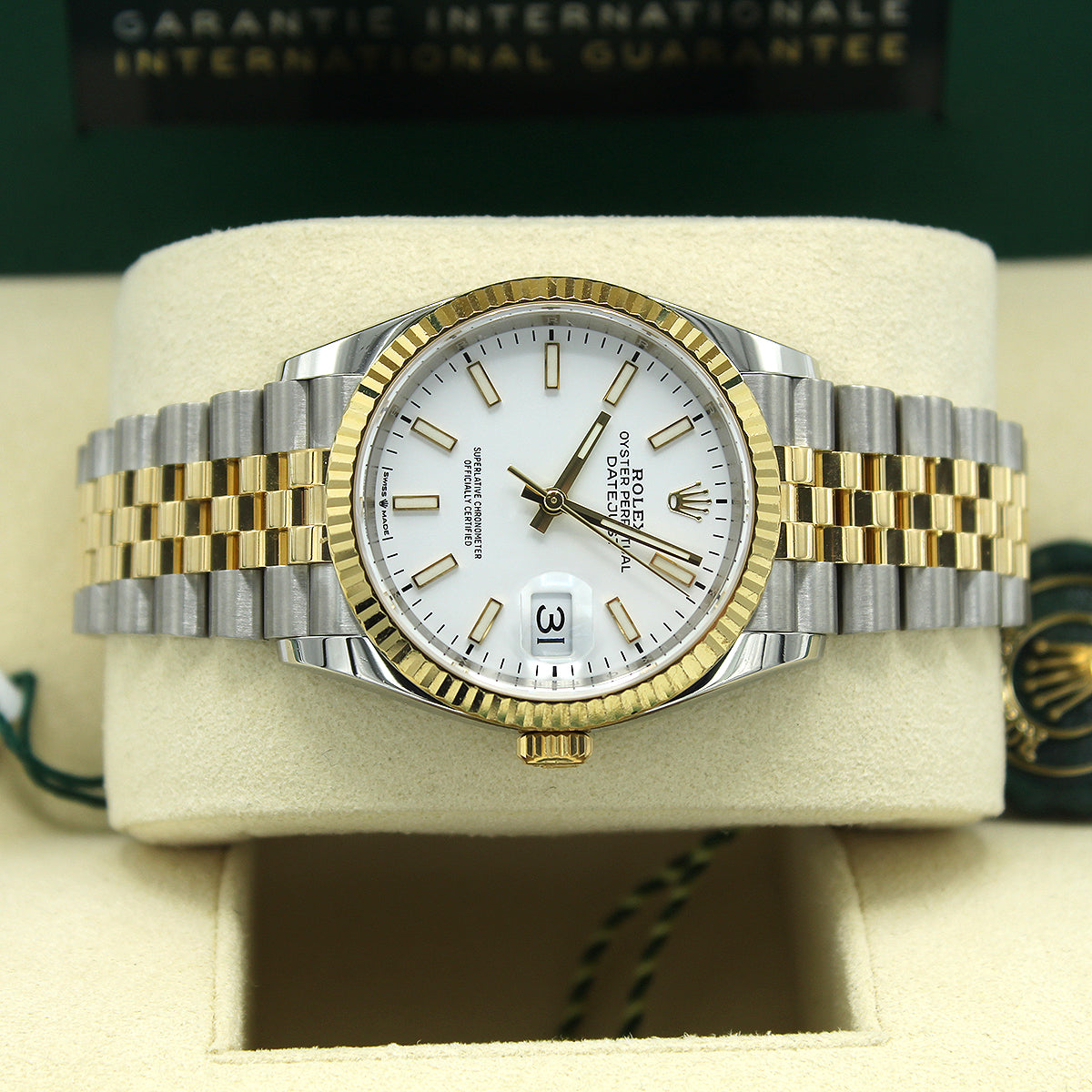 Datejust 36 126233 (White Dial)