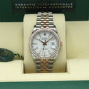 Datejust 36 126281RBR (White Baton Dial)