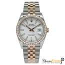 Datejust 36 126281RBR (White Baton Dial)