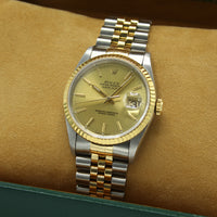 Datejust 36 16233 (Champagne Baton Dial)