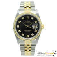 Datejust 36 16233 (Black Diamond Dial)