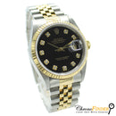 Datejust 36 16233 (Black Diamond Dial)