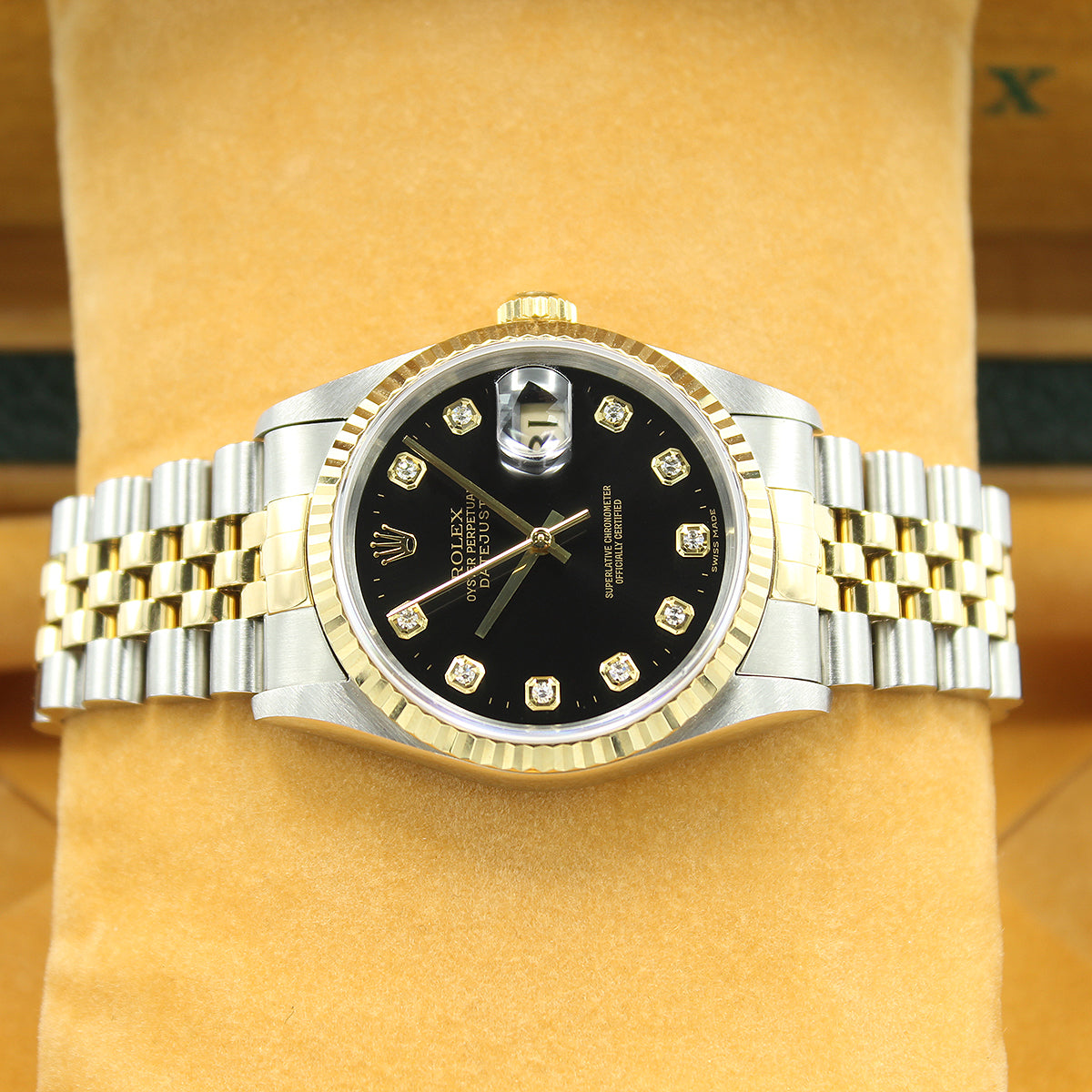 Datejust 36 16233 (Black Diamond Dial)