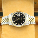 Datejust 36 16233 (Black Diamond Dial)