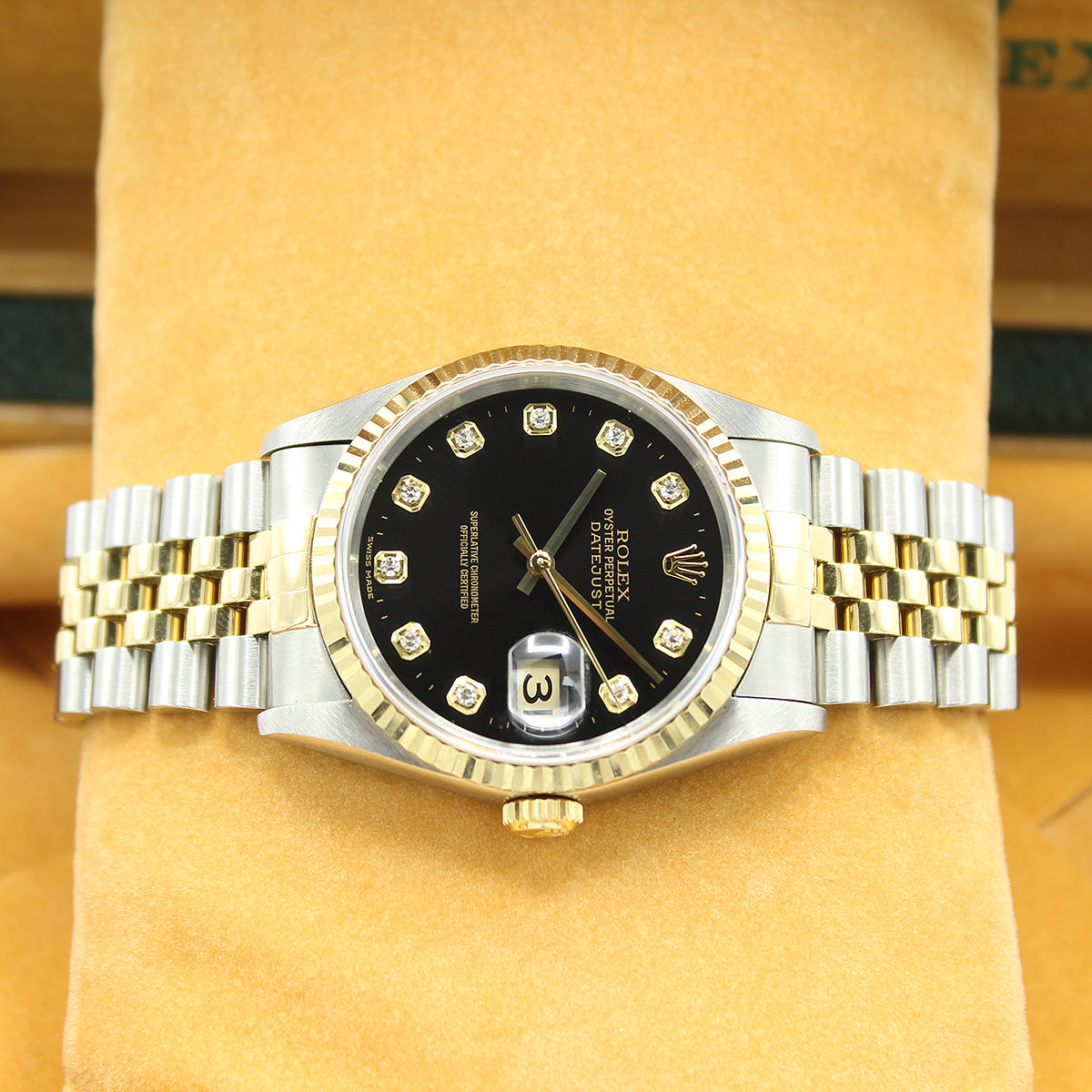 Datejust 36 16233 (Black Diamond Dial)