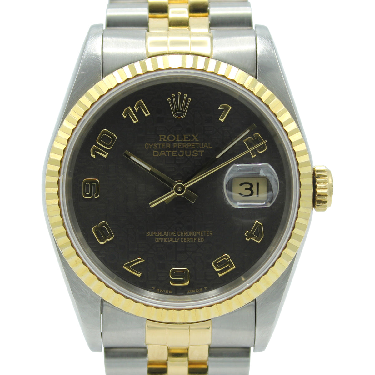 Datejust 36 16233 (Grey Jubilee Arabic Dial)