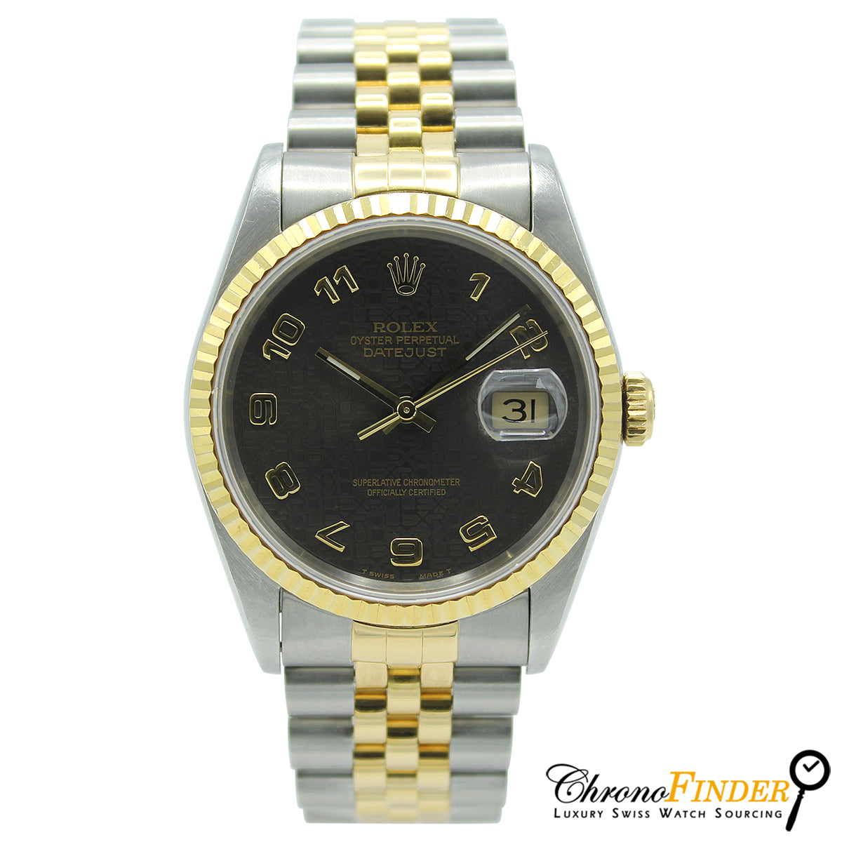 Datejust 36 16233 (Grey Jubilee Arabic Dial)