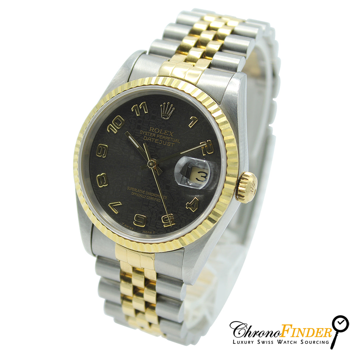 Datejust 36 16233 (Grey Jubilee Arabic Dial)