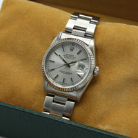 Datejust 36 16234 (Silver Baton Dial) Oyster Bracelet