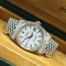 Datejust 36 16234 (White Baton Dial)