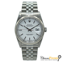 Datejust 36 16234 (White Baton Dial)