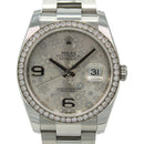 Datejust 36 116244 (Silver Floral Dial)