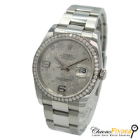 Datejust 36 116244 (Silver Floral Dial)