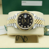 Datejust 41 126333 (Black Diamond Dial/Jubilee Bracelet)