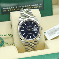 Datejust 41 126334 (Jubilee Bracelet / Navy Baton Dial)